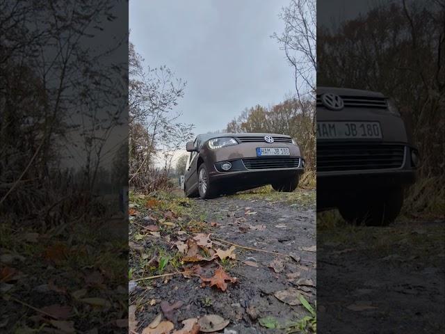 VW Caddy Maxi 4Motion Offroad on Steep Hill