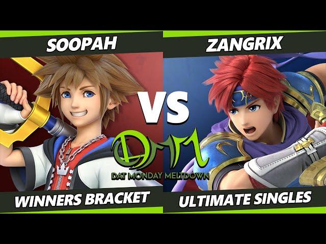 DAT Monday Meltdown 219 - Soopah (Sora) Vs. Zangrix (Roy) SSBU Ultimate Tournament