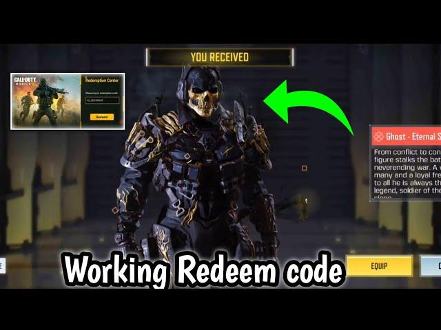 Today Working Redeem code codm 2024 | cod Mobile Redeem code | Call of duty Mobile Redeem code 2024