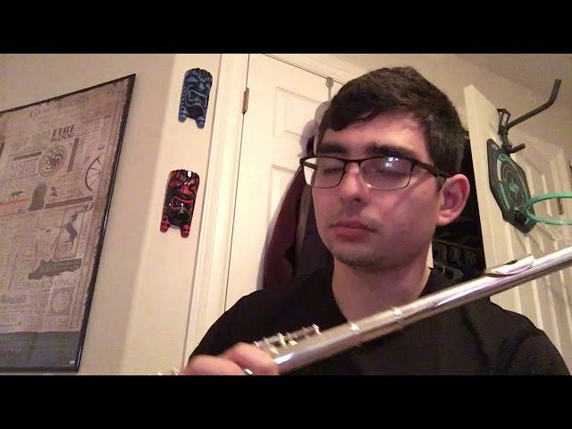 Flute chromatic scale