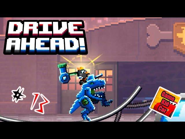 Drive Ahead - прохождение игры ДРАЙВ АХЕД! Легендарный Динозавр! Битвы тачек! #13