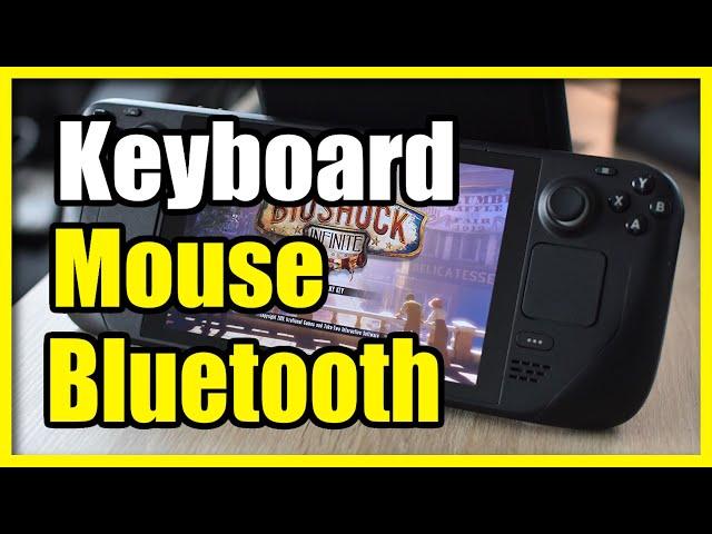 How to Connect Wireless Bluetooth Keyboard or Mouse to Steam Deck (Fast Tutorial)