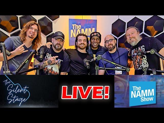 Silent Stage Podcast LIVE @ NAMM 2025 Vernon Reid, Scott Uhl, Jonny Lee, Jason Sadites & Chad Huskey