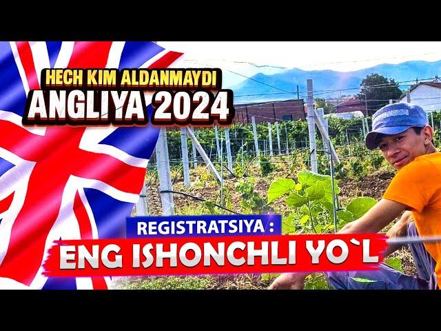 Angliyaga mavsumiy ishga borish yo'llari.2024