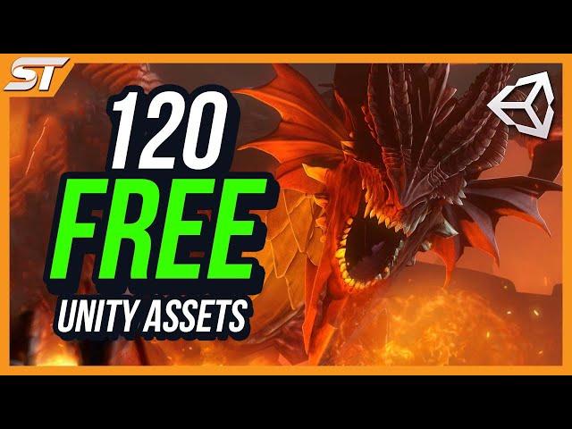 120 MEGA COLLECTION FREE Unity Assets - March 2022