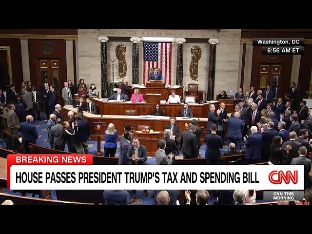 House passes Trump tax cuts at 4am, “USA, USA” CHANTS