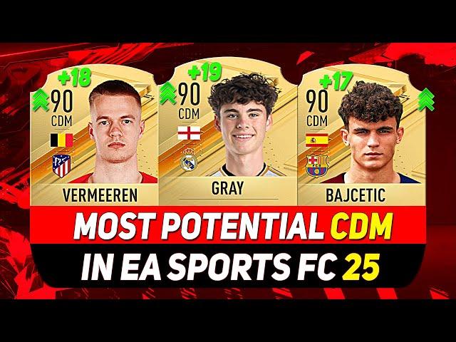 EA FC 25 WONDERKIDS   BEST YOUNG CDM IN CAREER MODE! ft. GRAY, BAJCETIC, VERMEEREN...etc