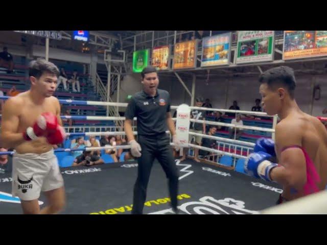 ROUND 1 TKO!! Saw Htoo Aung Sumalee vs Boburjon Russia at Bangla Boxing Stadium 16th September 2023