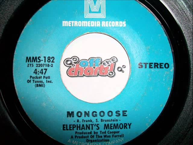 Elephant's Memory - Mongoose ■ 45 RPM 1970 ■ OffTheCharts365