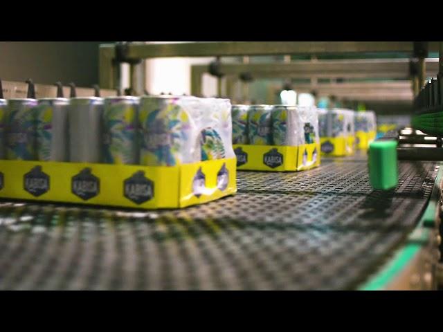 KABISA Energy Drink - video from the factory in Poland