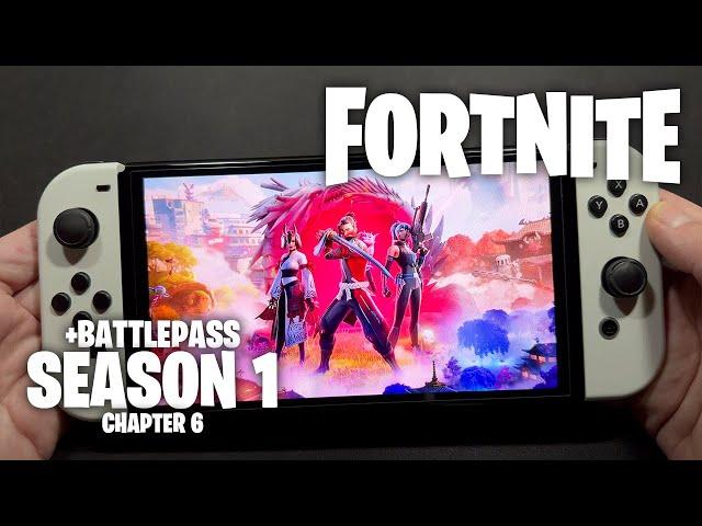 Fortnite CHAPTER 6 on Nintendo Switch OLED #401