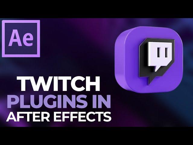 How to Install Twitch plugin in Adobe After Effects CC