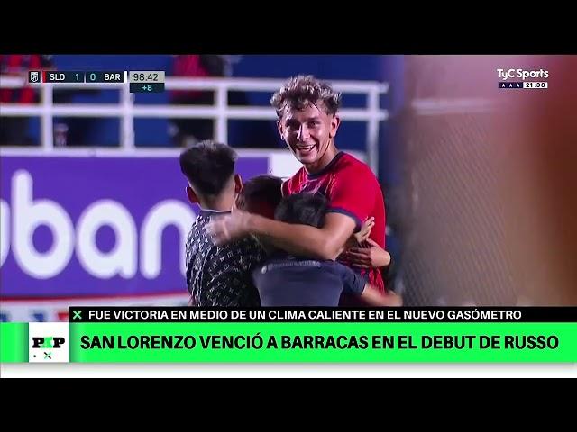 Paso a paso San Lorenzo 1 vs Barracas Central 0.