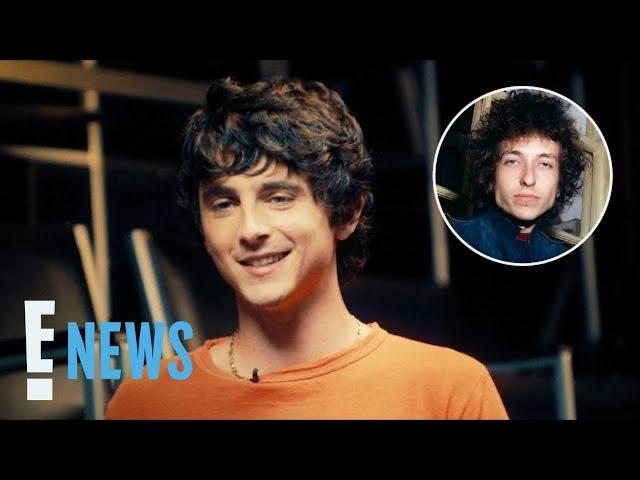 Timothée Chalamet TRANSFORMS Into Bob Dylan for New Film A Complete Unknown (Exclusive) | E! News