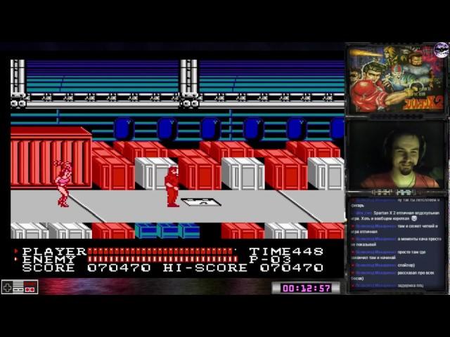 Spartan X 2 прохождение 100% | Игра на (Dendy, Nes, Famicom, 8 bit) 1991. Live cтрим HD [RUS]