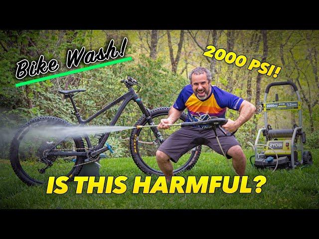 Can Pressure Washing your Bike Damage it?