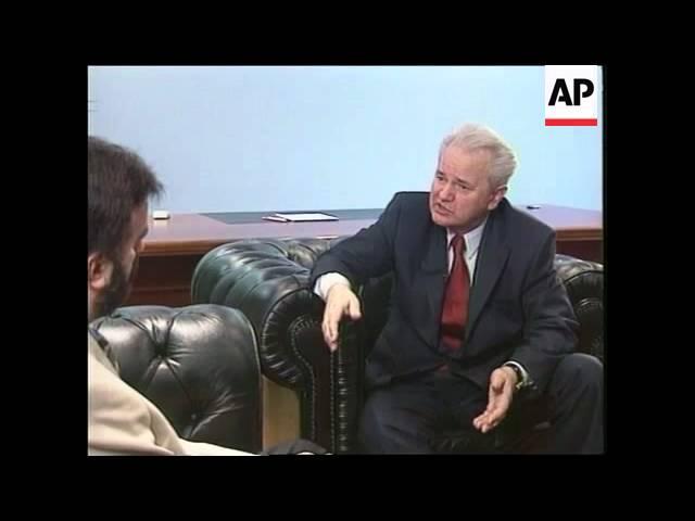 YUGOSLAVIA: SLOBODAN MILOSEVIC INTERVIEW