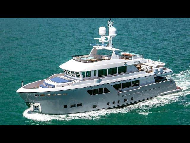 $10 Million Explorer Superyacht Tour : 2017 Cantiere Delle Marche Darwin 102