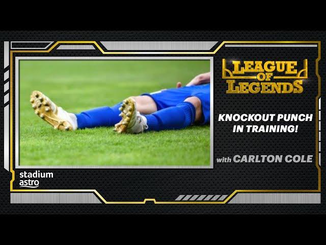 Carlton Cole warned him once! Then KNOCKED HIM OUT  | League Of Legends