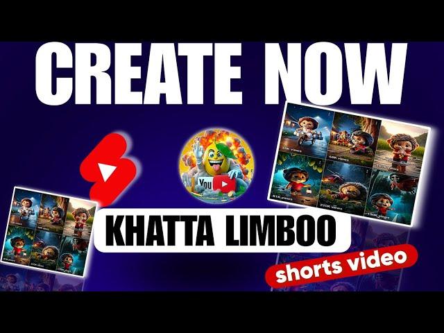 khatta limboo jaisa video kaise banaye in 2 minutes on mobile @KhattaLimboo