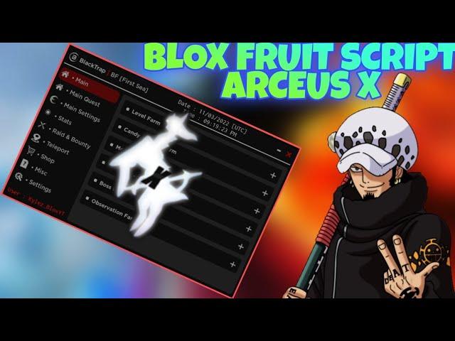 BLOX FRUIT ARCEUS X SCRIPT (PASTEBIN)