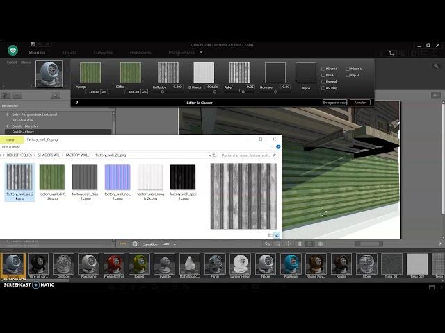 Comment créer des shaders avec Artlantis Studio