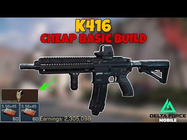 K416 TO RICH HERO ON ZERO DAM IN DELTA FORCE MOBILE