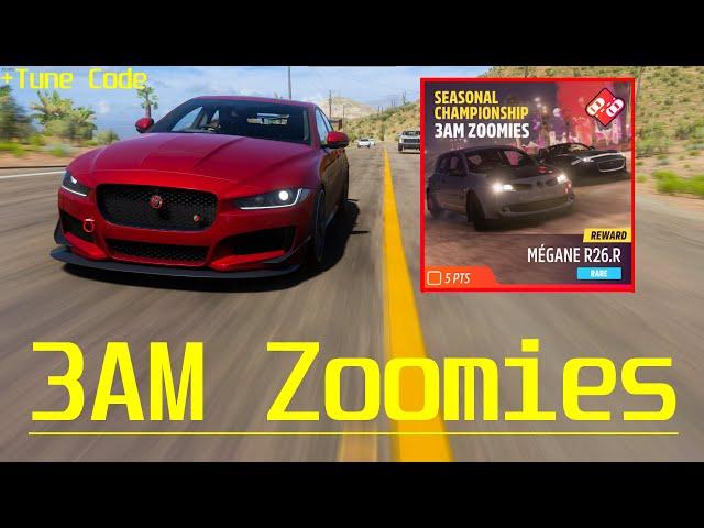 3AM Zoomies Seasonal Championship Jaguar A800 + Tune Code | Forza Horizon 5