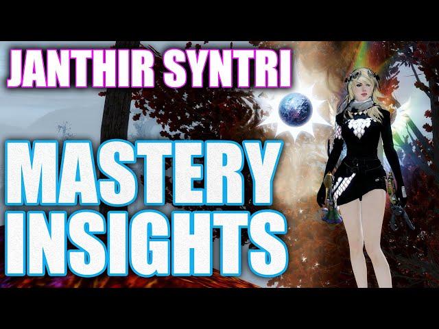 GW2 - Janthir Syntri Mastery Insight Guide - Guild Wars 2 Janthir Wilds