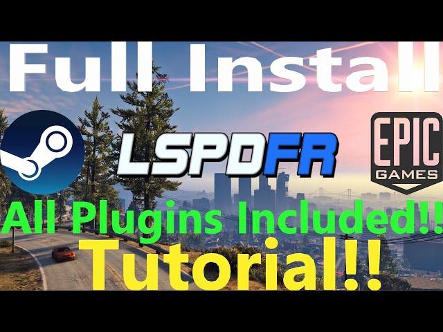 Full LSPDFR Tutorial For 2023!! | All Plugins Included! | #criminaljusticeyoutube