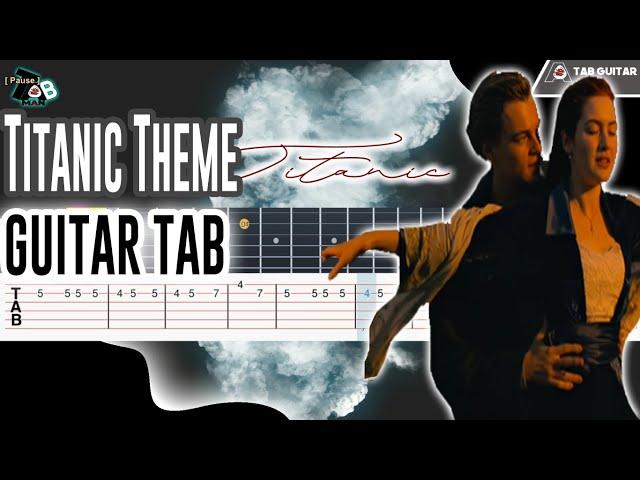 Guitar Tab Tutorial Titanic Theme - My Heart Will Go On