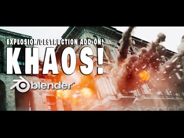 KHAOS Detonator: Add-on for Blender (2024 Update Trailer!)