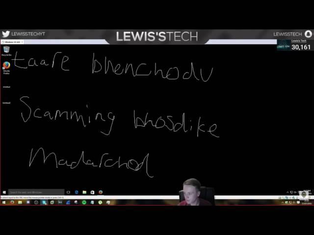 "Jesus Christ, do you smoke 50 a day?" – Lewis's Tech live stream highlight