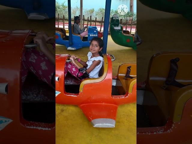 Adhya at fun world part 1 #funworld #shorts #kidsrides