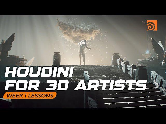 Houdini For 3D Artists | Week 1 Lessons With FX Supervisor Jason Slabber