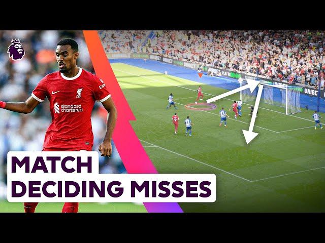 Match-Deciding Misses in the Premier League