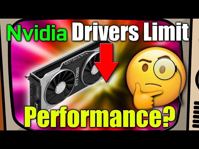 AMD Radeon GPU Secret Feature? Nvidia Geforce Drivers CRUSH CPU Performance!