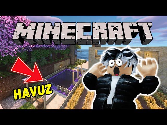 MÜKEMMEL DEV HAVUZ İNŞA ETTİKYUSUF ARIARIGİLLERMINECRAFT RP (AYŞEM ECE ARI)