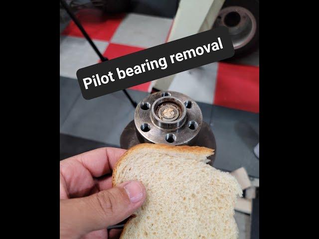 Toyota pilot bearing removal with bread #3tc