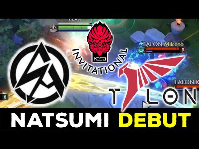 NATSUMI DEBUT !! TALON ESPORTS vs ANIME VESTA - MESA INVITATIONAL 2024 DOTA 2