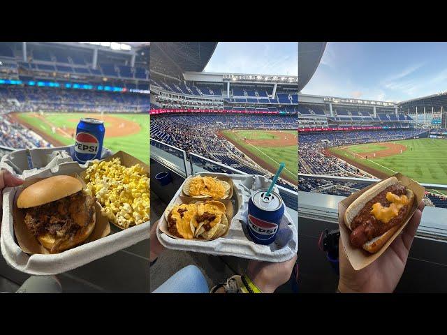 Eating EVERYTHING with Marlins $52 All-You-Can-Eat Seats!