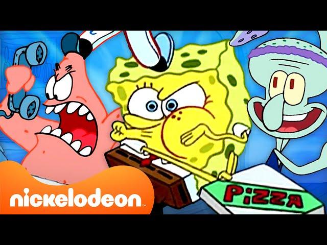 Губка Боб | Марафон КЛАССИЧЕСКИХ СЕРИЙ "Губка Боб" | 240-минутная подборка | Nickelodeon Cyrillic