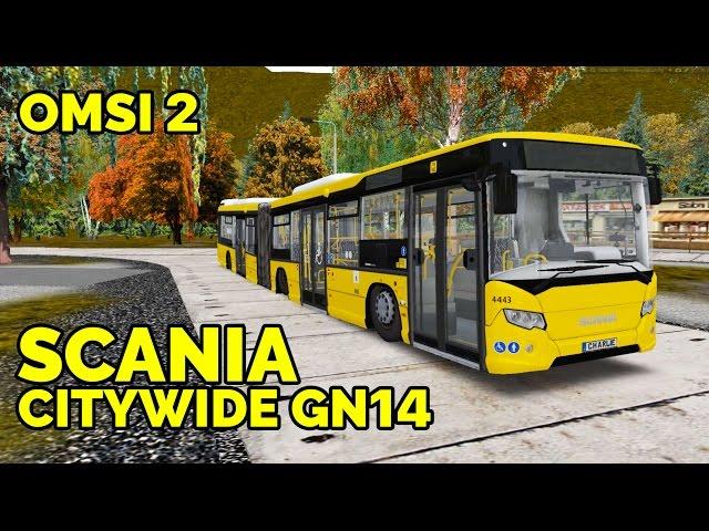 OMSI 2 - Обзор автобуса Scania CityWide GN14