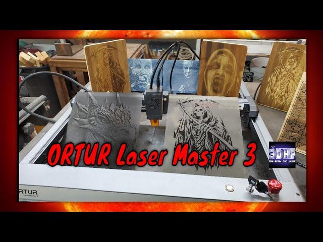 NEW ORTUR Laser Master 3 | 20,000 mm/m  | WIFI | Air Assist Ready |  10 Watt #3dhp