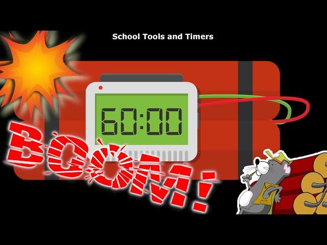 60 Minute Countdown Timer - Time Bomb! 