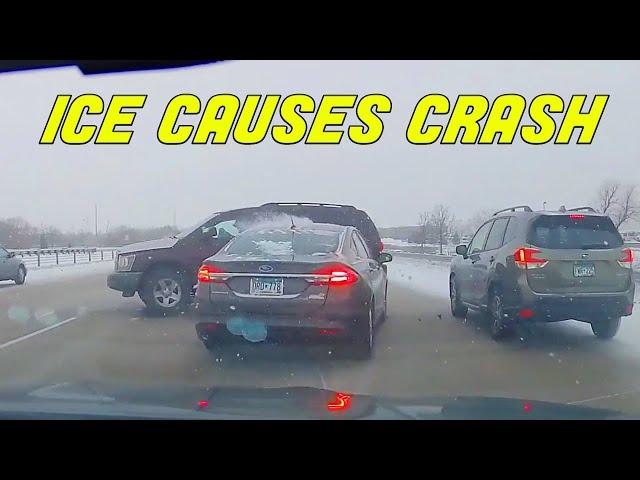 Best of WINTER FAILS | Icy roads, Car Sliding Crash, Road Rage, Snow Accidents Compilation 2023 USA