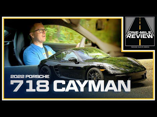 2022 Porsche 718 Cayman – More Than Enough Power | One-Mile Review