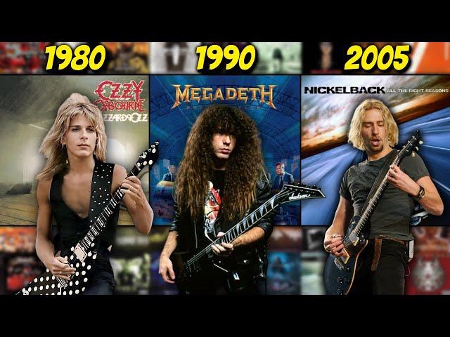 The Best METAL Guitar Solo Of Every Year (1970-2024)