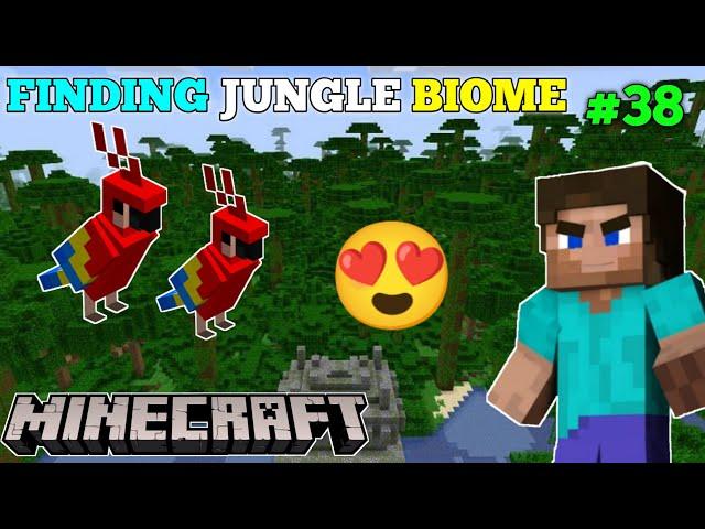 #38 | Finding Jungle Biome And Taming Parrots | Season 2 |(Hindi)| Ultra Bittu Gamerz