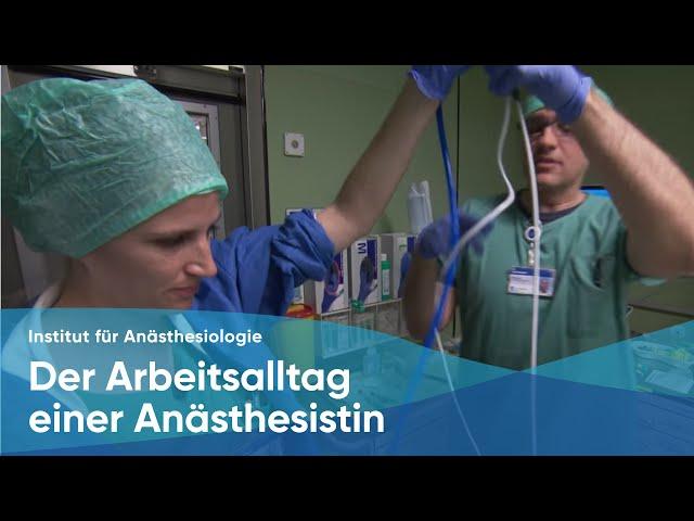 Teamwork am Puls des Patienten: Der Arbeitsalltag einer Anästhesistin